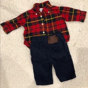 Ralph Lauren Baby Outfit.
